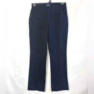 New Denim & Co. Regular Duo Stretch Cotton Knit Bootcut Pant / small